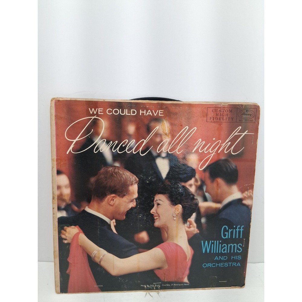Griff Williams We Could Have Danced All Night Vinyl LP Mercury MG-20334 Big Band